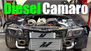 Building a Turbo Diesel Camaro! Om606/8hp70