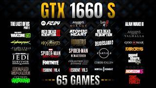 GTX 1660 Super : 65 Games Tested in 2024