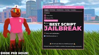 New Best Jailbreak Autofarm Script ($100K+ PER HOUR) (UNDETECTED!)