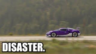 Bugatti Veyron Top Speed Test.