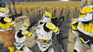 Can Clone Army Hold Largest DEATH TUNNEL Ever?! - Men of War: Star Wars Mod