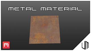 How to make a METAL MATERIAL in Quixel Mixer