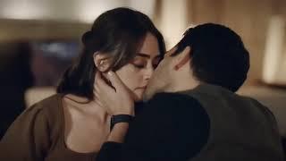 Esra bilgiç (Haleema sultan) hot kissing