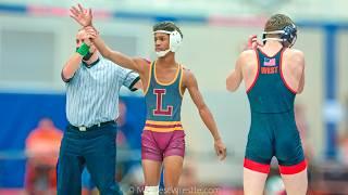 106 – Matt Soltis {G} of Lincoln Way West IL vs. Nore Turner {R} of Lockport IL