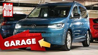 VW Caddy (2021) | Der VW Caddy im AUTO BILD-"Garagen-Check" | mit Conny Poltersdorf