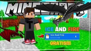 Como Baixar o mod do ice and fire para (Minecraft pe)