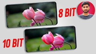 Don't Buy 10 bit Display Phone Before Watching This Video | 8 bit VS 10 bit | 16M VS 1B Colors