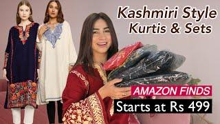 I Bought Classy Winter Kurtis & Sets from Amazon