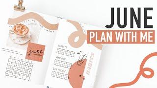 Bullet Journal JUNE PLAN WITH ME 2021 | summer to-do list, self-care & more