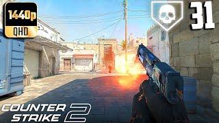 CS2- 31 Kills On Dust 2 Competitive Full Gameplay #16! (No Commentary)