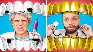 Rich Doctor Vs Broke Doctor! Parenting Tips - Cool Gadgets & Funny Situations