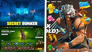 Fortnite Update & ALL SECRETS! (Bunker, OG Chapter 2, FREE Cosmetics)