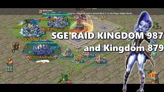 Lords Mobile - K987 & K879 INVADE FROM SGE AND FRIENDS!