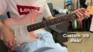 Hybrid II vs Custom '69 | Fender Japan vs Custom Shop Pickups Comparison