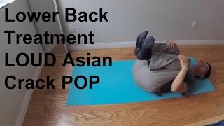 Chinese Traditional Lower Back Treatment Adjustment (crack pop solution)