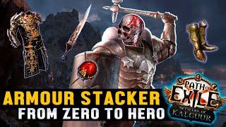 How To Make SSF Juggernaut Armour Stacker - From Zero to Hero | Part 1 | Path of Exile 3.25