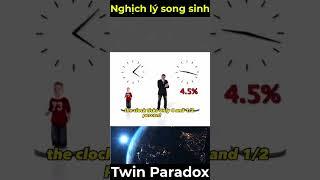 @short Ví dụ về Nghịch lý song sinh | Twin paradox - Theo Neil deGrasse Tyson giải thích!