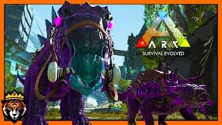 Taming FABLED Purple Dinosaurs - VERY STRONG! (Ark Survival Evolved Primal Fear) #10