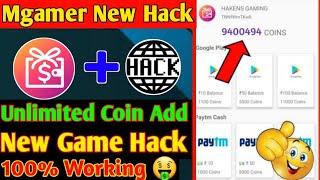 Mgamer App New Hack Trick || New Game Hack || Unlimited coins Add Hack || 100% Working