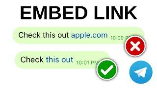 How to Embed Link in Telegram Message on Android