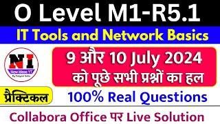 9July, 10 july  2024 IT TOOLS PRACTICAL PAPER SOLUTION | m1r5 it tools practical paper solution