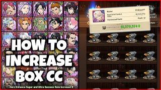 HOW TO INCREASE BOX CC WITHOUT GEAR GACHA - Grand Cross