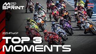 Top 3 #TissotSprint Moments  | 2025 #ThaiGP