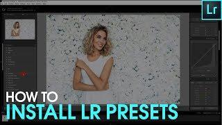 How To Install Lightroom Presets 2020