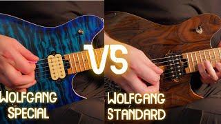 EVH Wolfgang Special vs EVH Wolfgang WG Standard Comparison