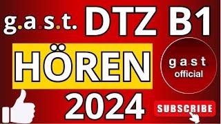 Hören 2024 B1 Prüfung Übungssatz - TELC DTZ 2024 TEST