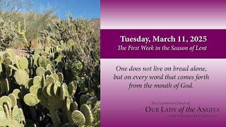 Tuesday, March 11, 2025 (8:00am) - The First Week in the Season of Lent