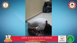 GOLLA SARAVANAN  | MAJOR DHYAN CHAND ONE MINUTE CHALLENGE WORLD RECORD PREMIER LEAGUE  |  YOGA