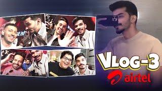 MET THE OG YOUTUBERS IN A SPECIAL EVENT - VLOG 3 #FutureIsAirtel5G #collab