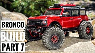 SCX24 Bronco Build Part 7 - BIGGEST UPGRADES YET - HUGE performance gains!!!