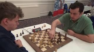 GM Vladislav Artemiev - GM Gadir Guseinov, Sicilian accelerated dragon, Blitz chess