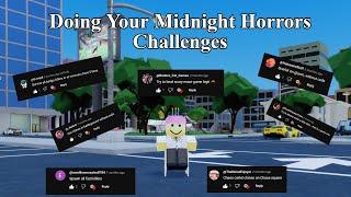 Doing Your Midnight Horrors Challenges (and some of my own too) // Midnight Horrors