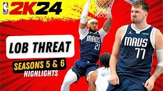 NBA 2k24 - Lob Threat Seasons 5 & 6 Highlights
