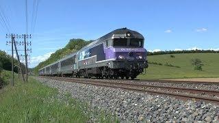 SNCF CC 72100 im IC-Verkehr zwischen Culmont-Chalindrey und Belfort auf der Ligne 4 + Teil 2 +