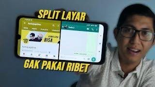 Cara Split Screen di Semua Smartphone Android Gak Pakai Ribet