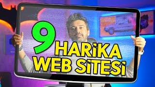 9 HARİKA WEB SİTESİ! Bu Siteler Çok İşinize Yarayacak