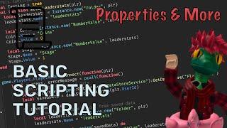 Basic Scripting Tutorial - Properties & More┃Roblox Studio