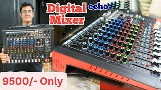 DJ Digital Echo MIXER में Equilizer ब्लूएटूथ Phantom  current price 9500/-  #VkiVan