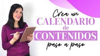   Cómo crear un CALENDARIO DE CONTENIDOS paso a paso | COMUNICAZEN