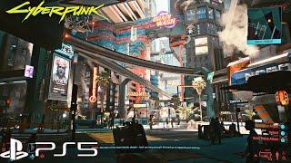 Cyberpunk 2077 Look INCREDIBLE on PS5 - Free Roam Gameplay 4K HDR 60fps (No Commentary)