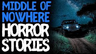 True Middle of Nowhere Scary Horror Stories for Sleep | Black Screen With Rain Sounds