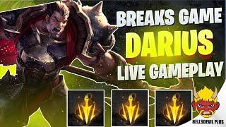 Lethal Tempo Darius Breaks The Game! - Wild Rift HellsDevil Plus Gameplay