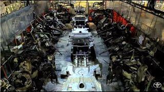 How to make a Toyota - Toyota Burnaston factory tour in under 2 minutes