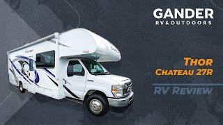 2021 Thor Chateau 27R, the class C motorhome for the family on the go!