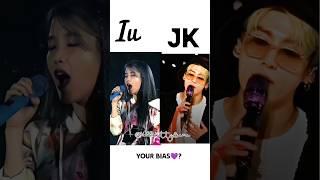 ngay Tho viralIu vs jk #iu viral tiktok song #bts #iukook #jk #shorts #viral #kpop #btssongs