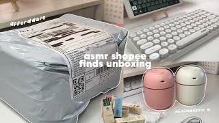 shopee finds asmr unboxing 